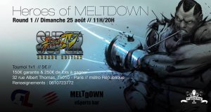 Heroes of Meltdown (Résultats et Vidéos – 25/08/2013)